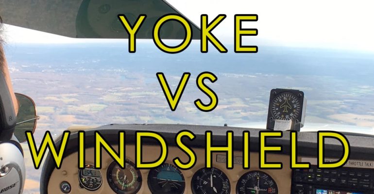 yoke mount versus windshied mount for the ipad in the cockpit